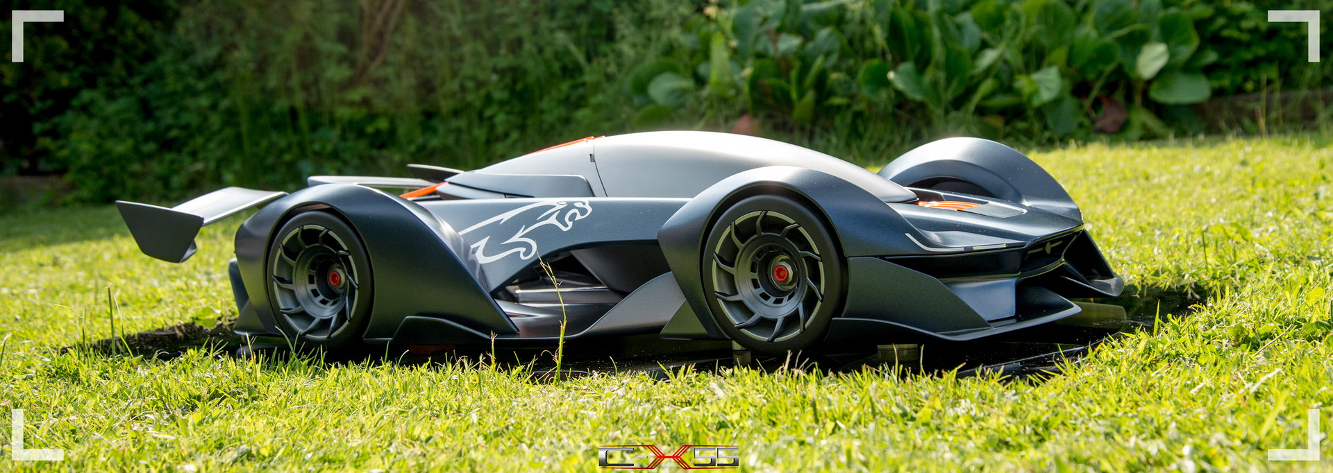 jaguar gt vision cx55 render 11 Jaguar C-X55 Concept Is Inspired By The Frame Of A Tennis Racket