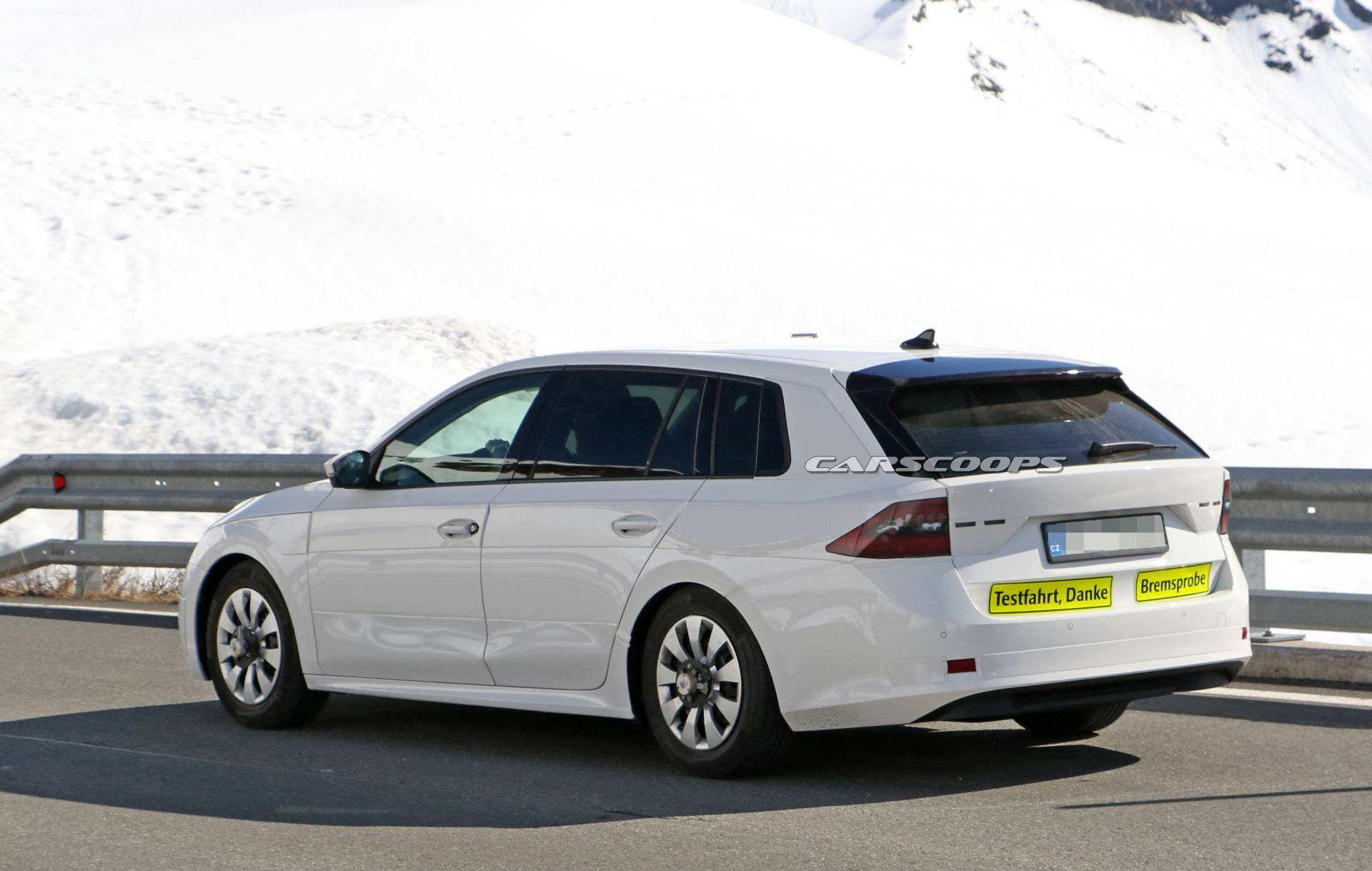 2020 Skoda Octavia Spotted Testing, Looks Like A Smaller Superb