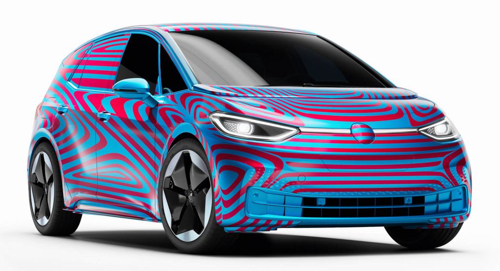  VW’s Sub-€30,000 Electric Hatch Is Christened the ID.3