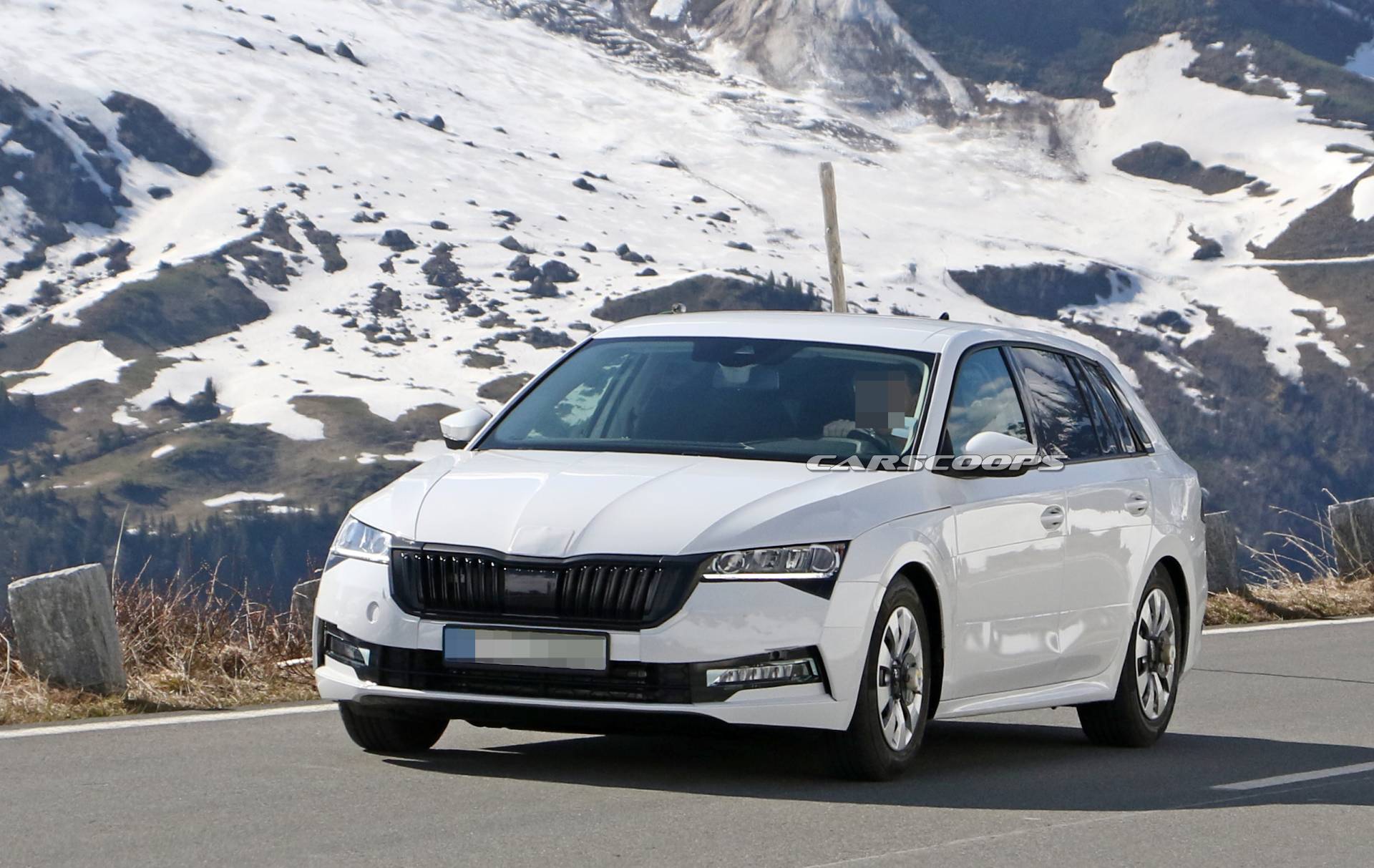 2020 Skoda Octavia Spotted Testing, Looks Like A Smaller Superb