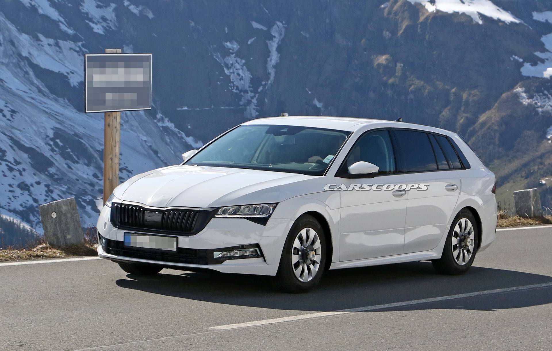 2020 Skoda Octavia Spotted Testing, Looks Like A Smaller Superb