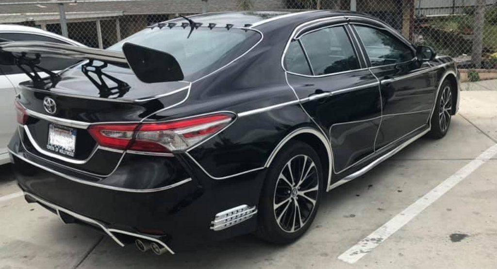  Toyota Camry With Huge Rear Wing Wouldn’t Mind A Cameo On Fast 9