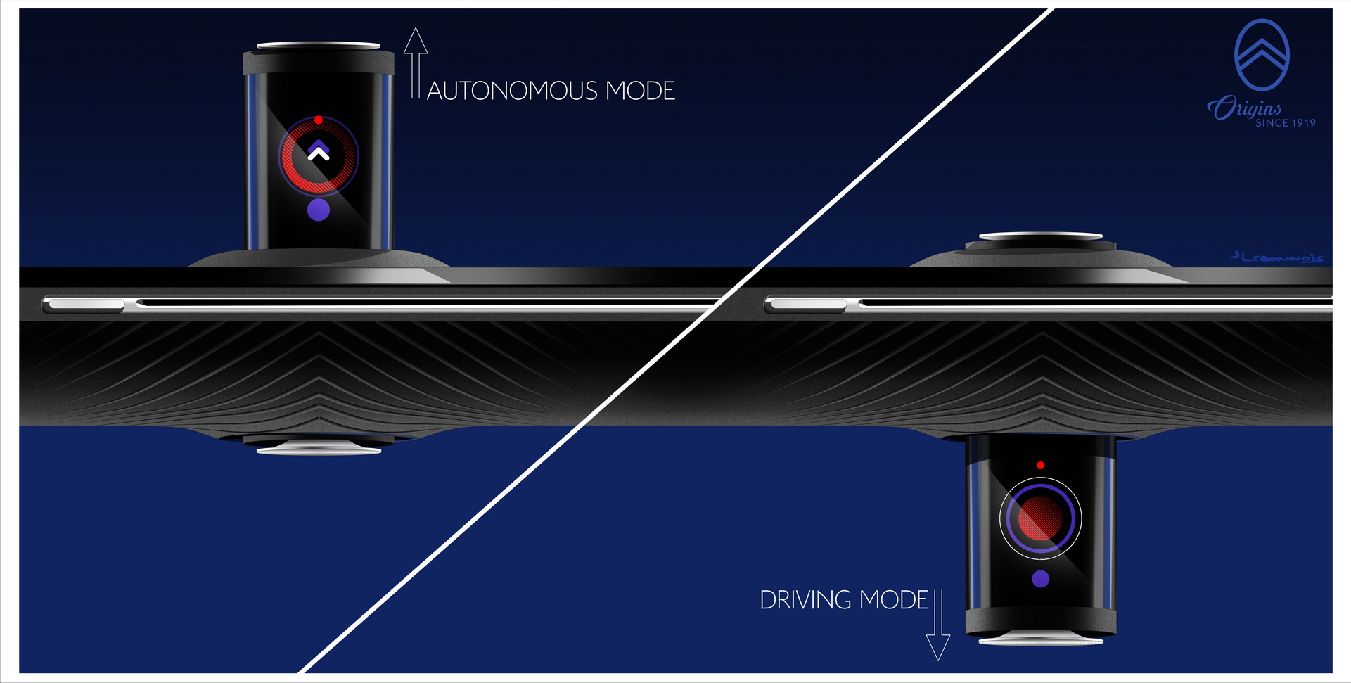 Citroen 19_19 CONCEPT 71 Citroen’s New Electric 19_19 Concept Has A 500 Mile Range And 30-inch Rims