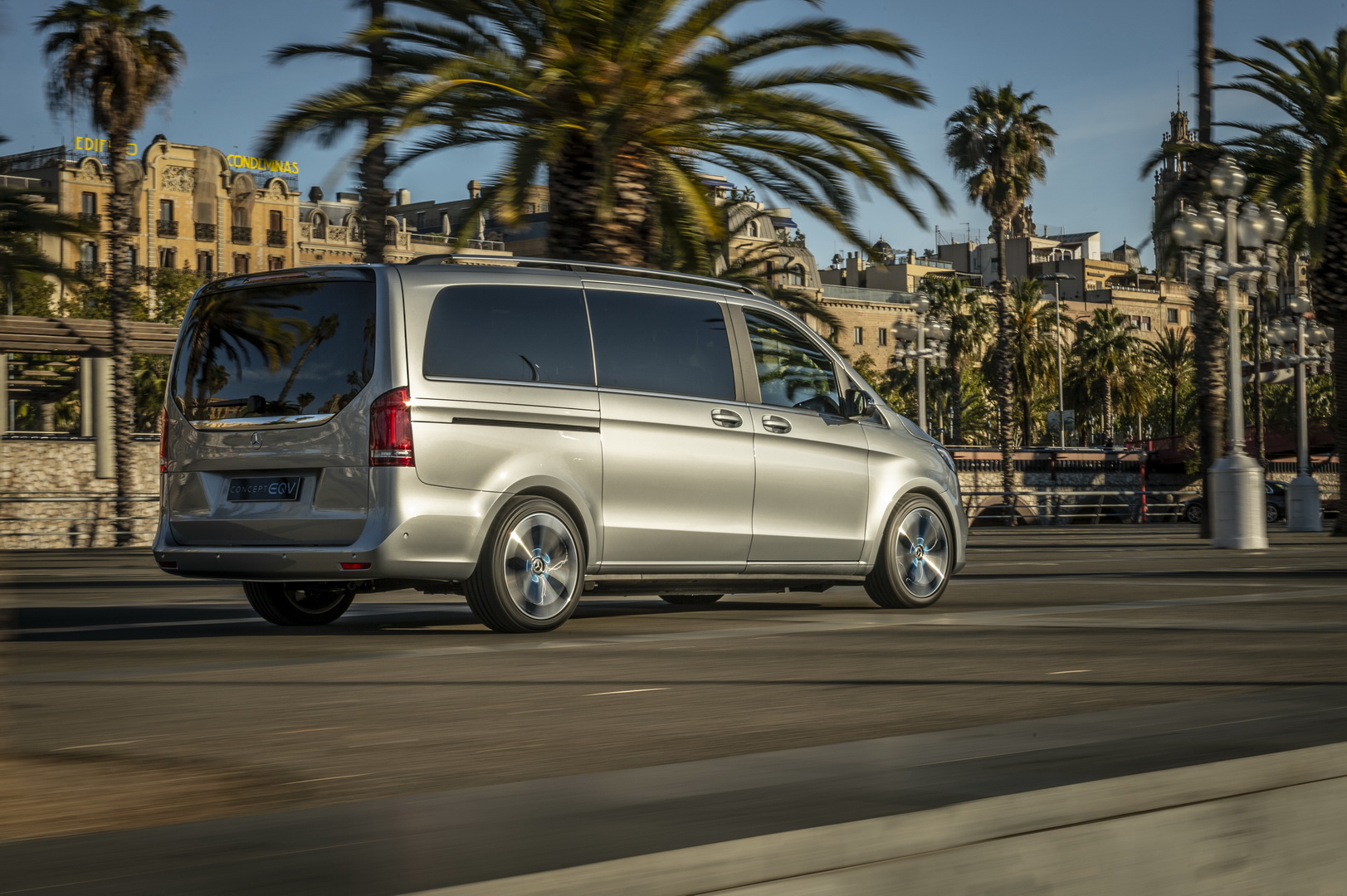 2019 mercedes-benz eqv concept 7 Mercedes-Benz Drives Concept EQV On The Streets Of Barcelona