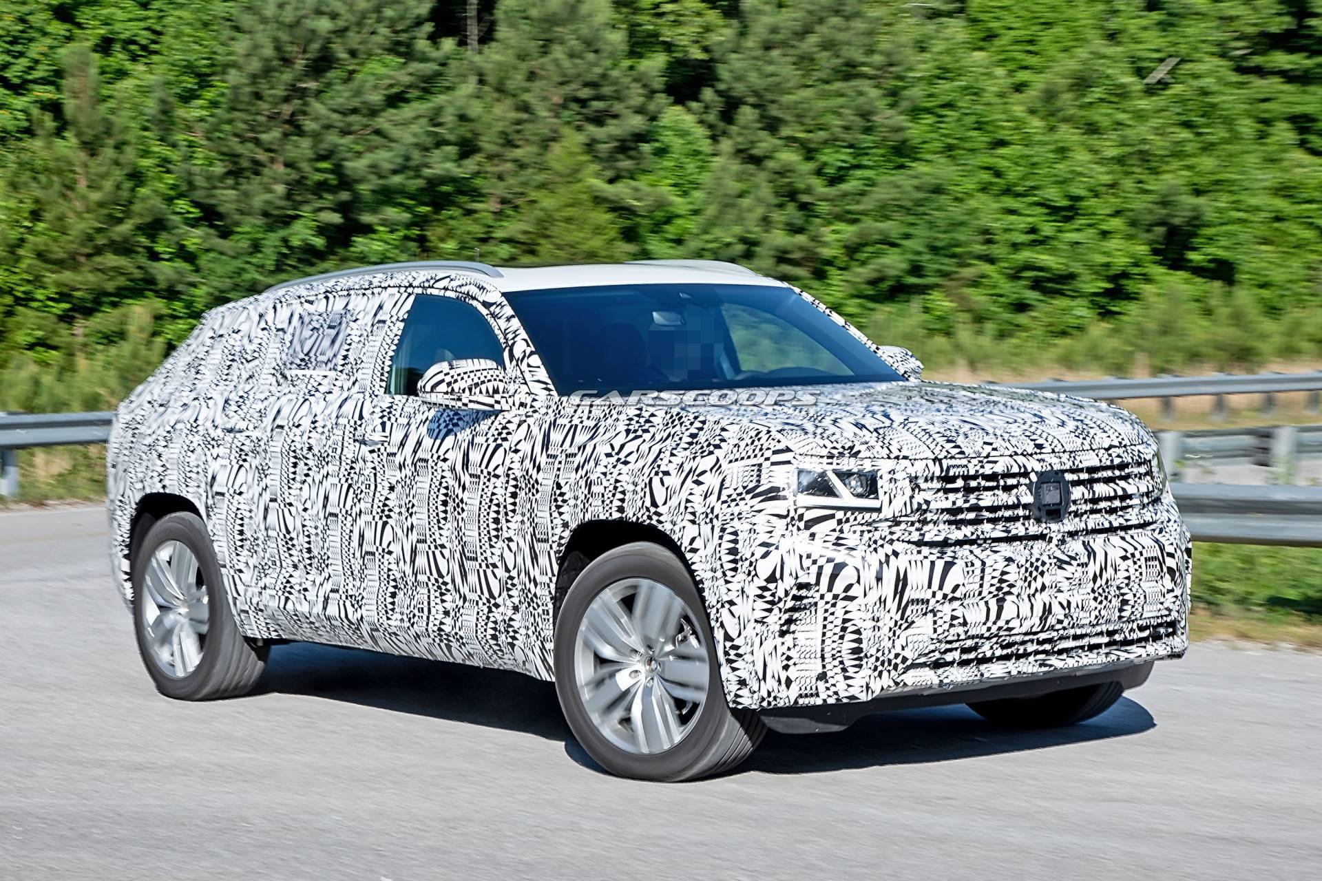 2020 VW Atlas Cross Sport Spied Getting Acquainted With U.S. Roads