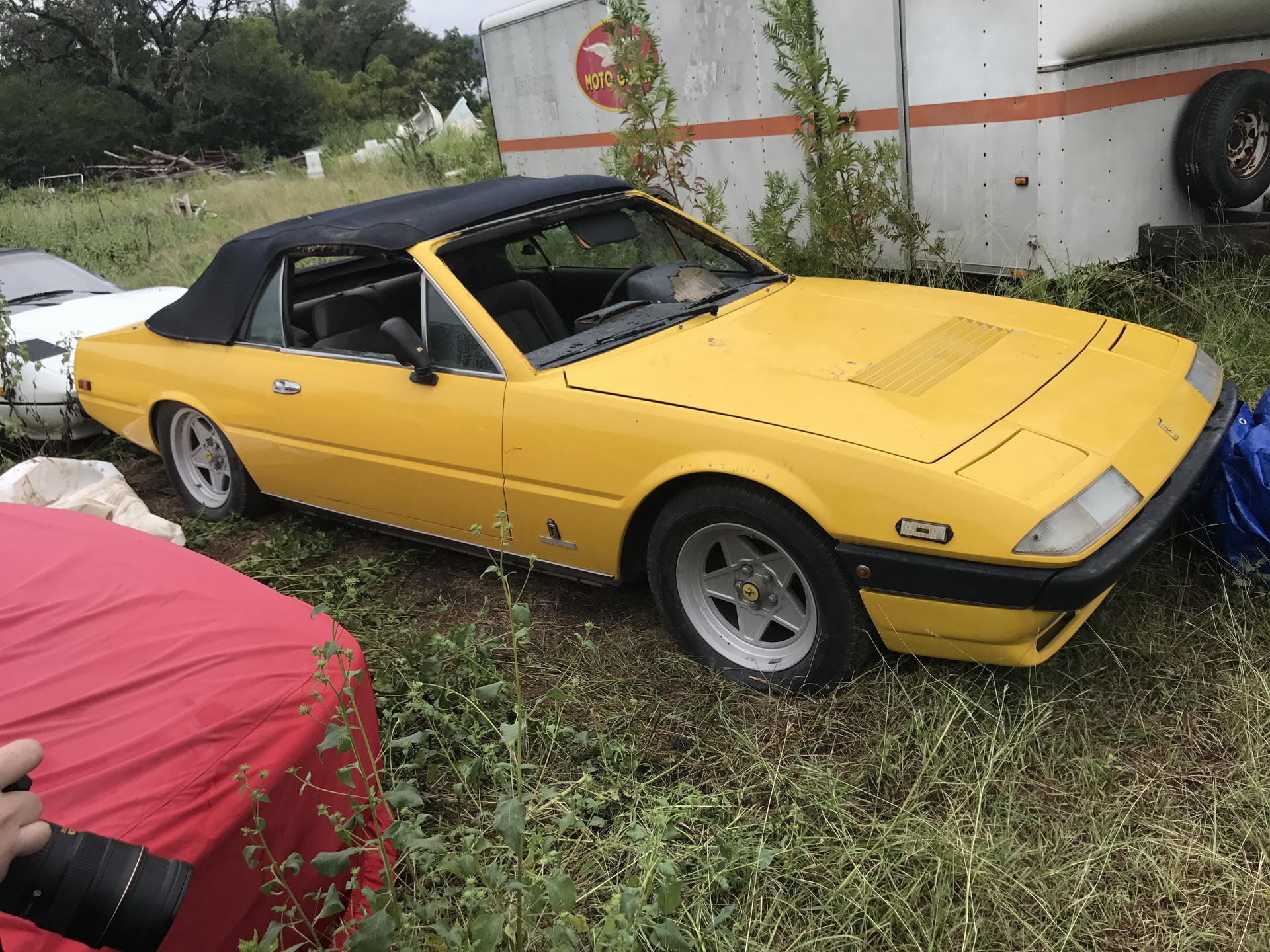 Ferrari-Abandoned-121 How Could ANYONE Let 11 Classic Ferraris To Die On A Field?