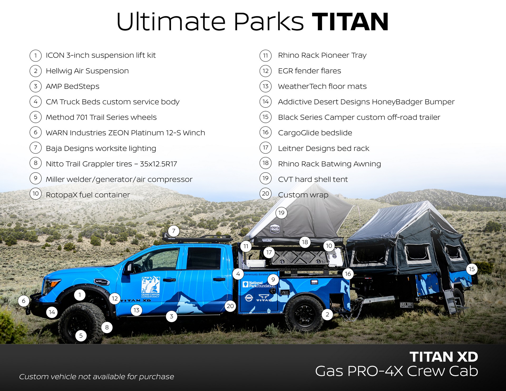 Nissan Ultimate Parks Titan-30 Nissan Ultimate Parks Titan Is A Purpose-Built Truck For The Grand Canyon