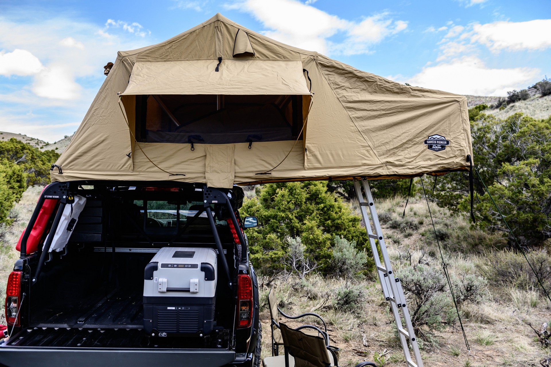 Nissan Destination Frontier-9 Nissan’s Destination Frontier Is A Rugged Truck Designed For Overlanding