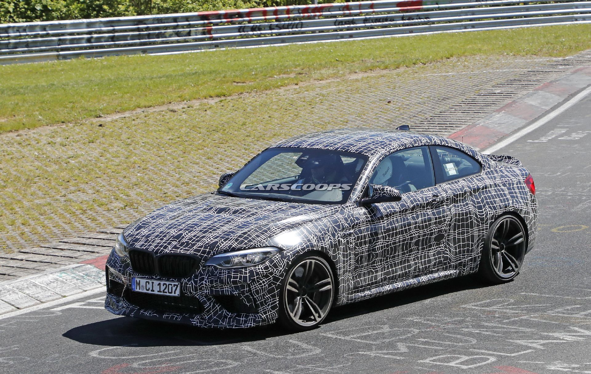 BMW M2 CS Nabbed Testing With Carbon Fiber Parts Galore