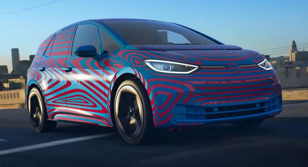 VW-ID-Hatchback- VW ID. Hatchback Strips Down Its Camo Before Pre-Orders Open