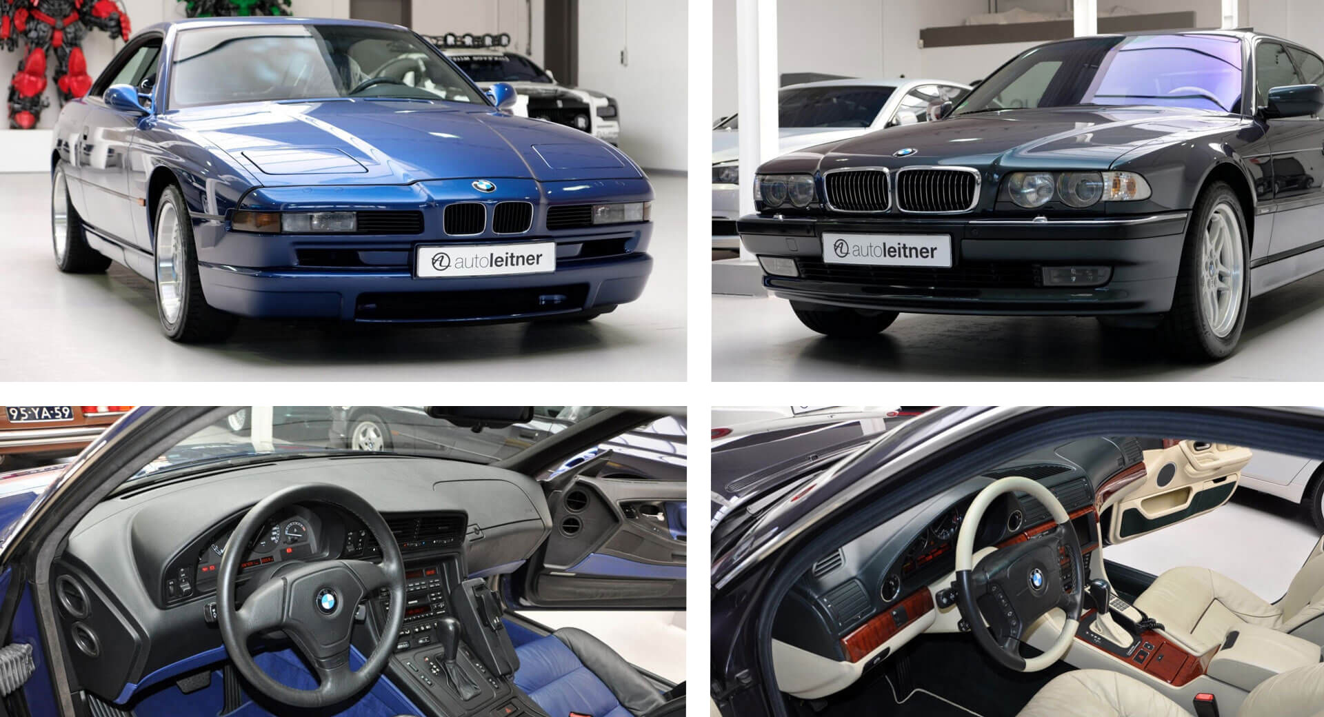 Get Your 1990s BMW Fix With These Beautiful Individual 850Ci And