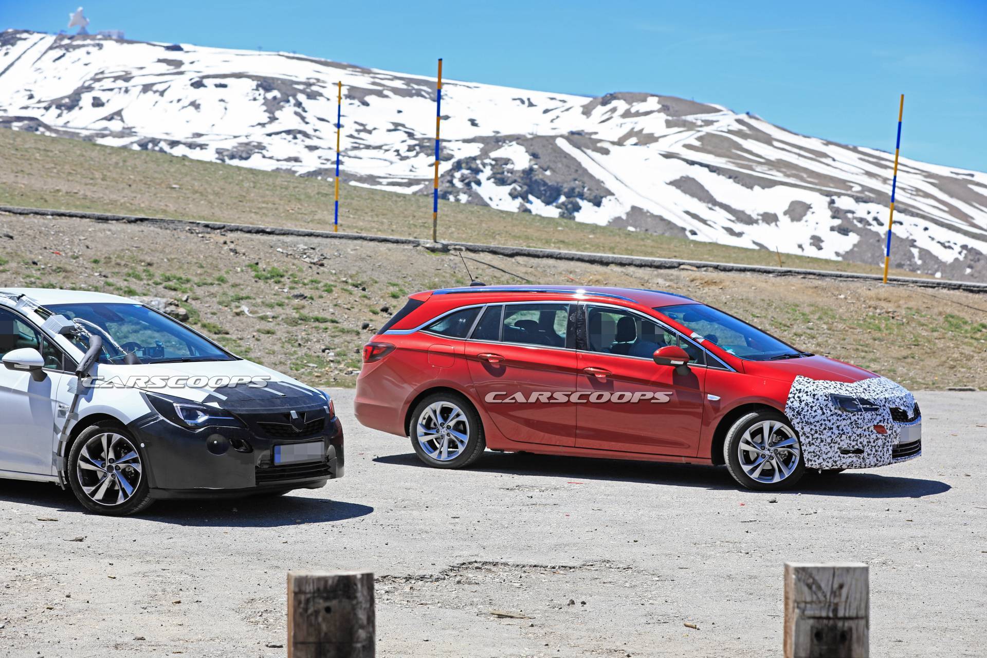 Opel Astra Sports Tourer facelift 32 Facelifted Opel Astra Sports Tourer Makes A Predictable First Appearance
