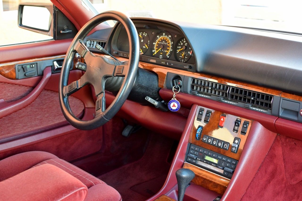 Mercedes Benz 500 SEC AMG 11 1985 Mercedes-Benz 500 SEC AMG Is An All-White, $57k Bruiser