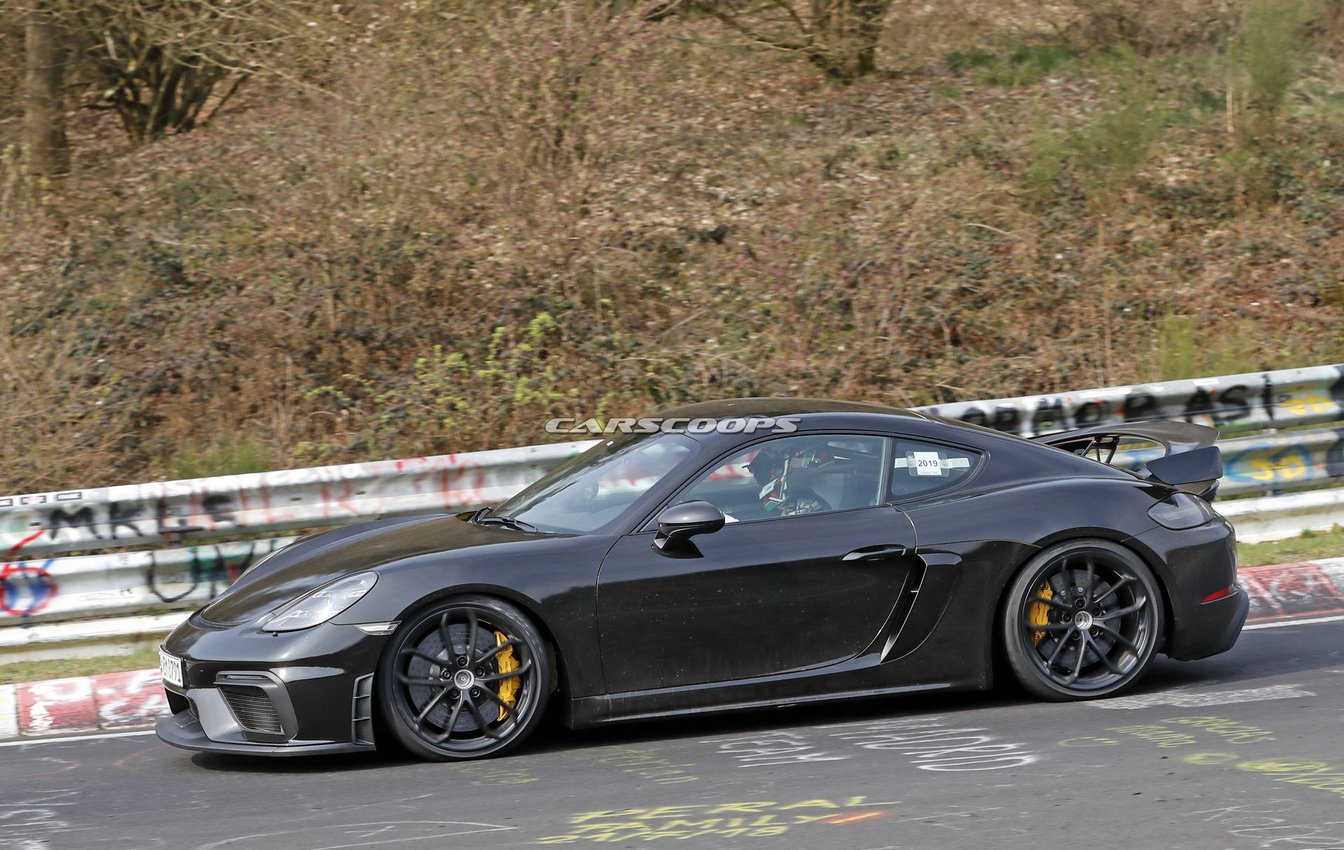Porsche 718 Cayman GT4 Spy Shots 6 New Porsche 718 Cayman GT4 To Send Shockwaves Through Sports Car World