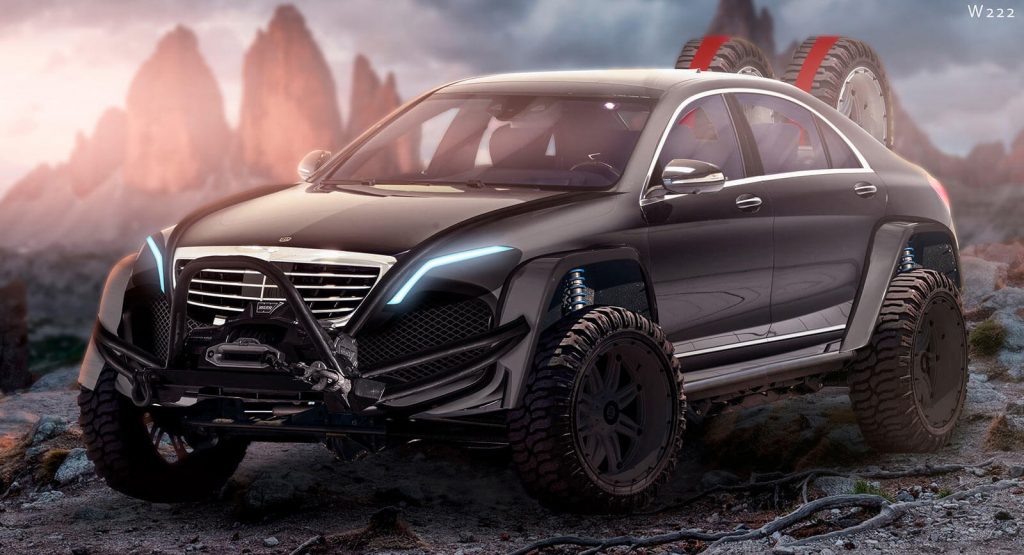  Rugged Brabus Mercedes S-Class With 887 HP Would Be Wonderfully Absurd