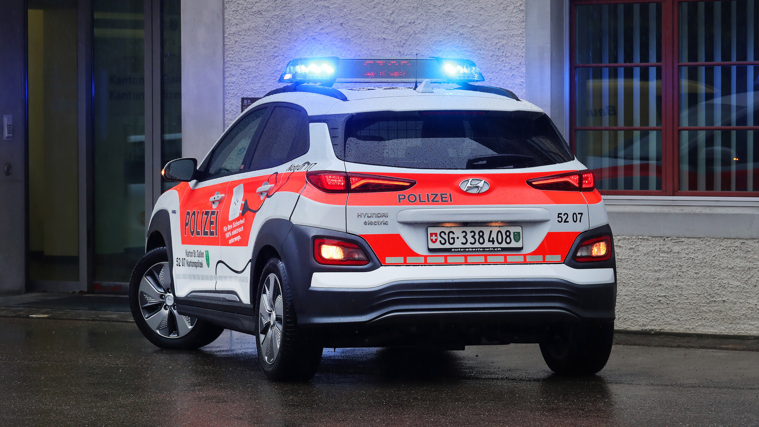 Swiss Police Take Delivery Of 13 Hyundai Kona Electric Models