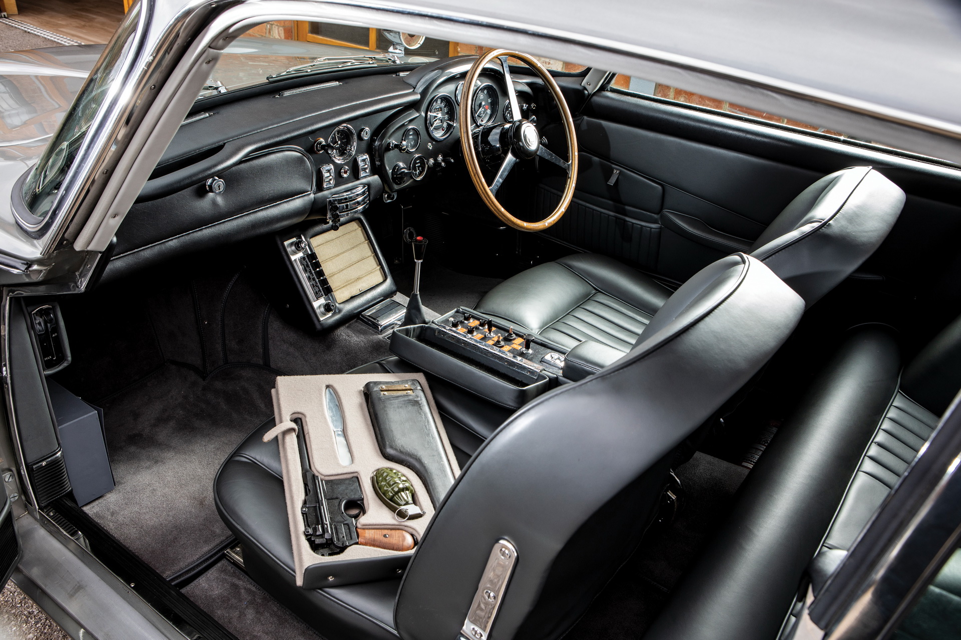James Bond’s Real Aston Martin DB5 To Cross The Auction Block