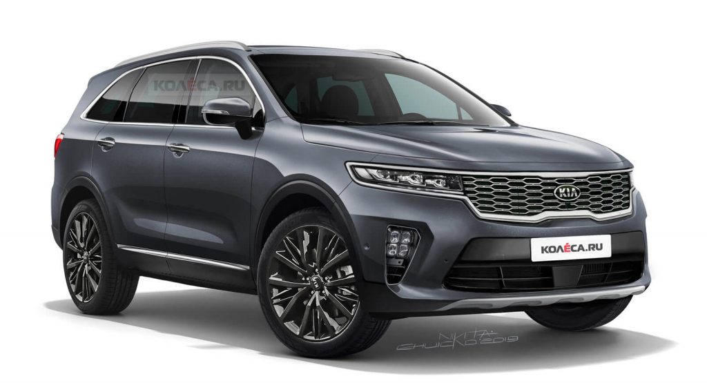 Here’s A Realistic Render Of The New 2021 Kia Sorento