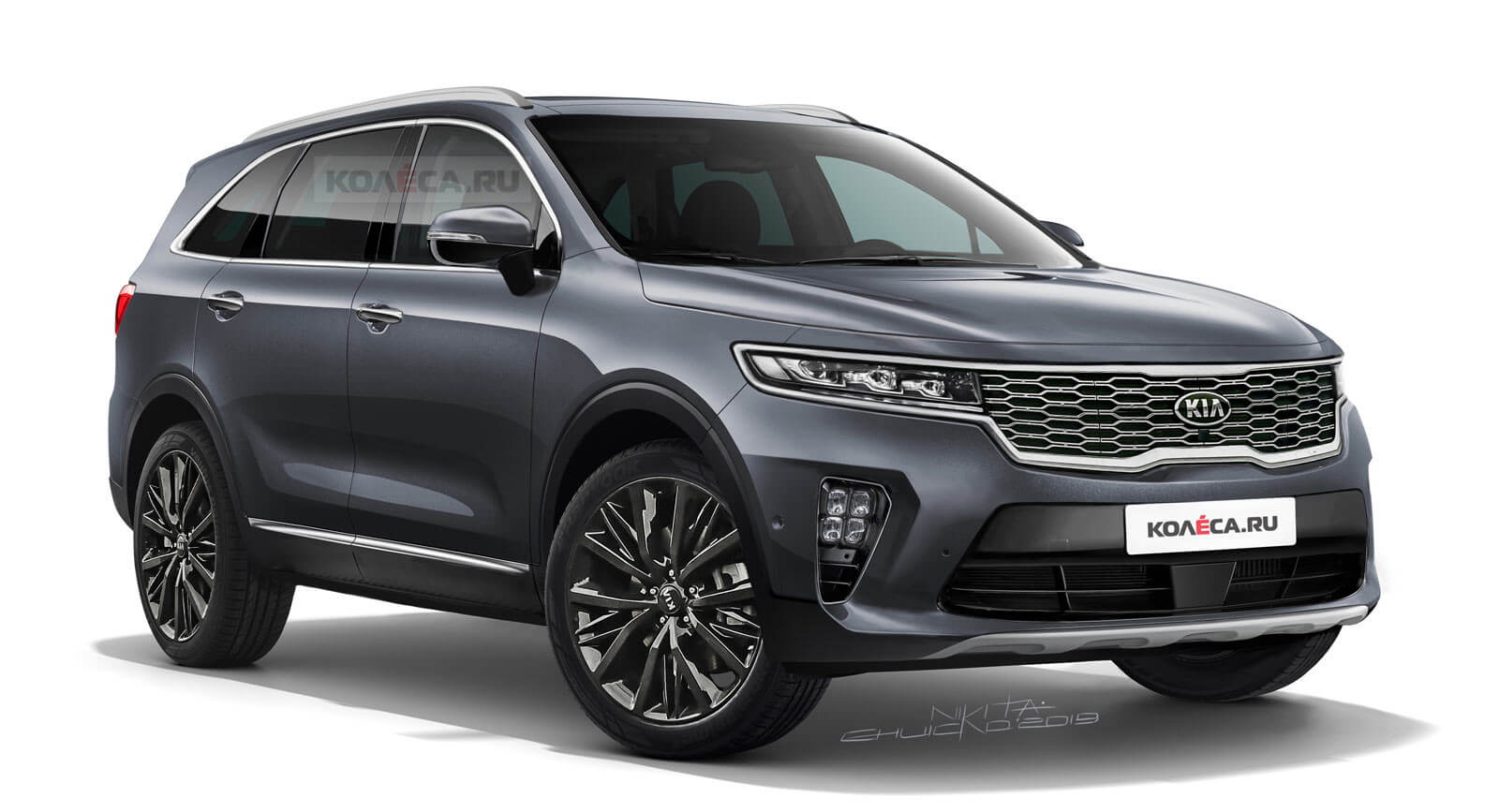 Here's A Realistic Render Of The New 2021 Kia Sorento | Carscoops