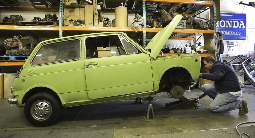  Restoring The Very First Honda Car In The U.S. Took One Year And A Lot Of TLC