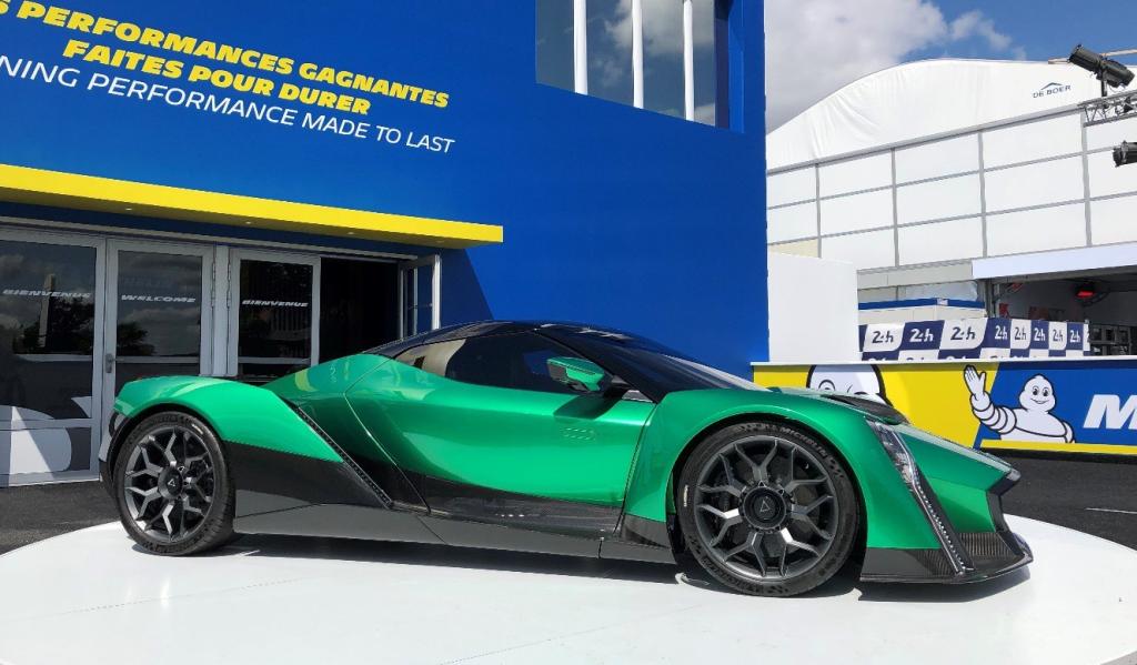 Dendrobium D-1 Electric Hypercar Cuts A Dash At Le Mans