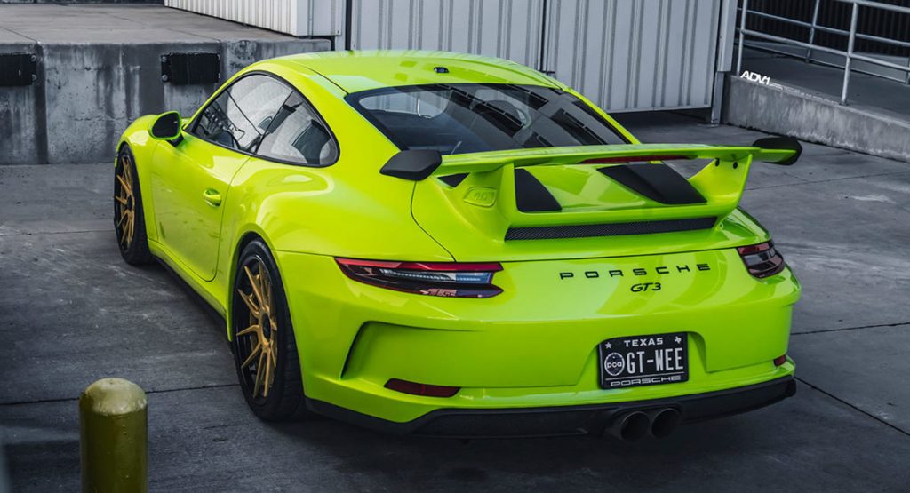 Acid Green Porsche 911 GT3 Will Burn Your Eyes And Steal Your Soul