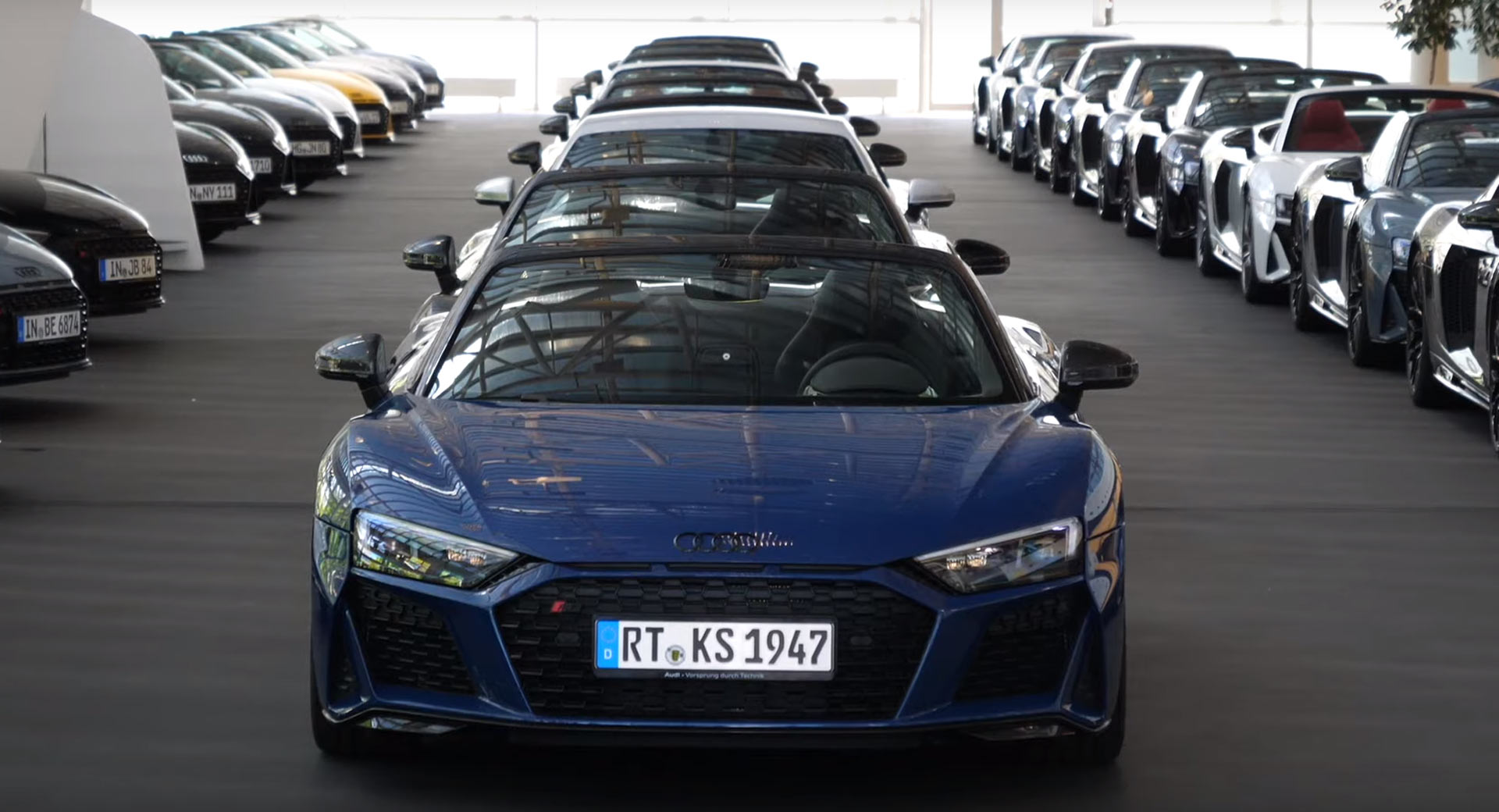 Audi Delivers 38 New R8 V10s To Customers At Its Ingolstadt HQ | Carscoops