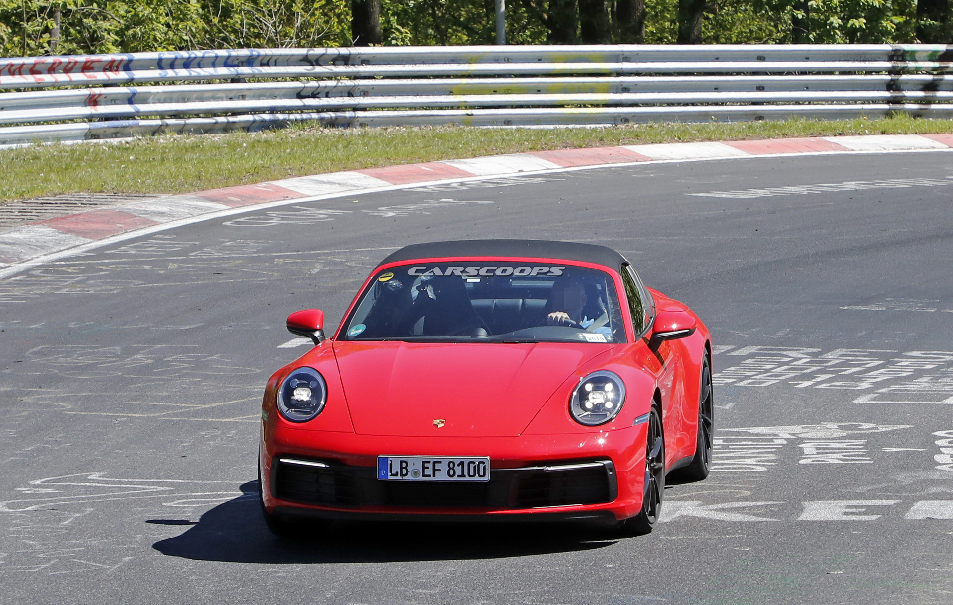 Undisguised Porsche 992 Targa Test Car Gets The Nurburgring Treatment