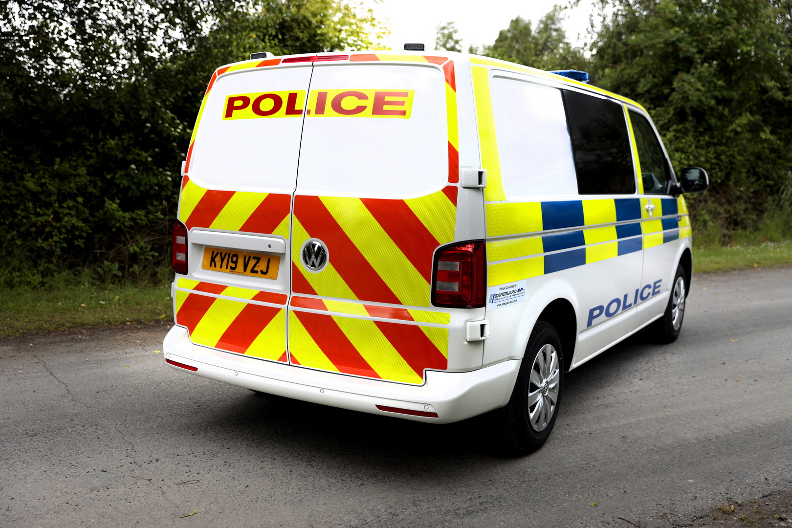 Volkswagen Cell Van Is Ready To Play Its Part In Crime Fighting