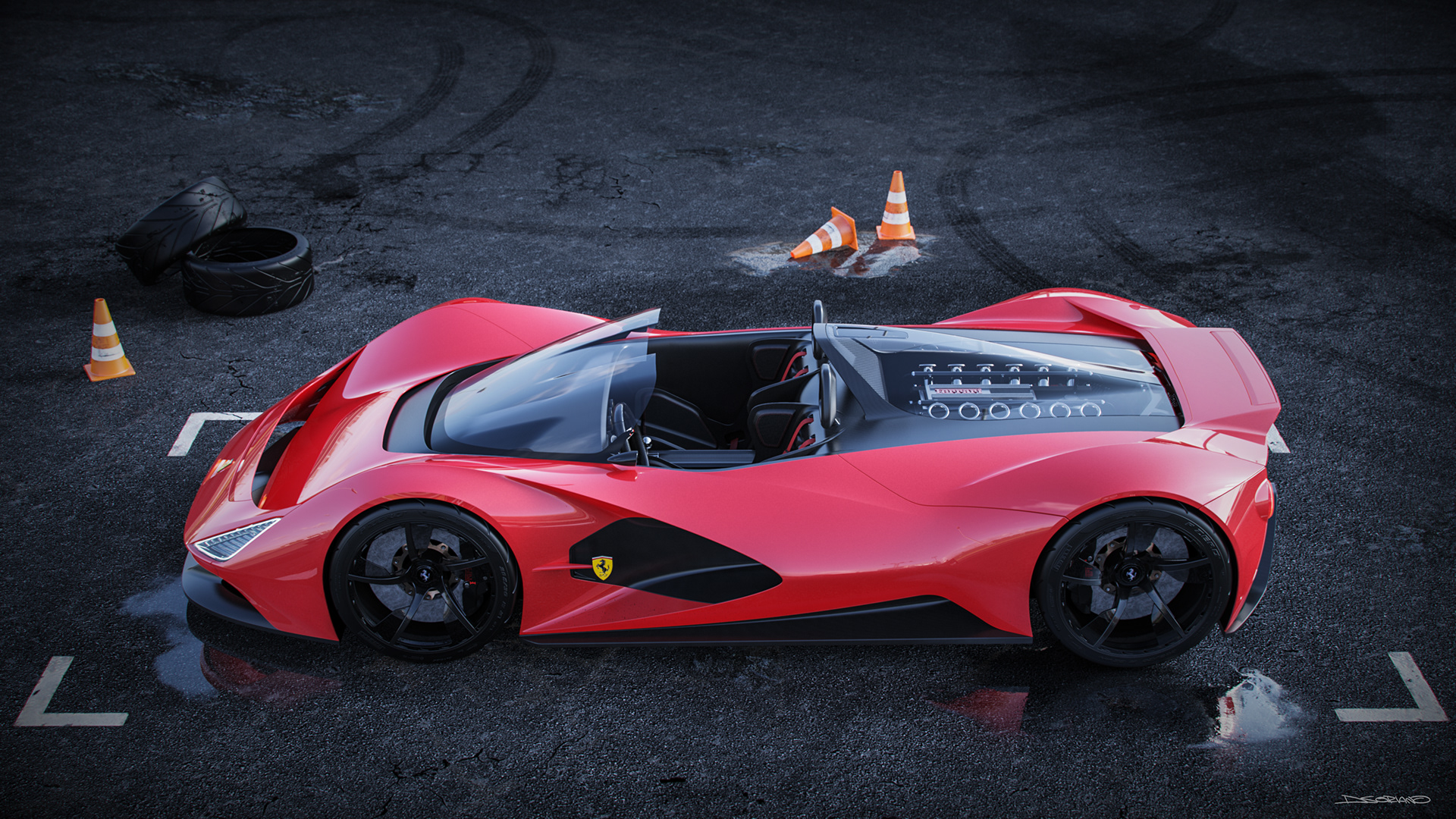 The Ferrari Aliante Is The Ultimate Italian Barchetta