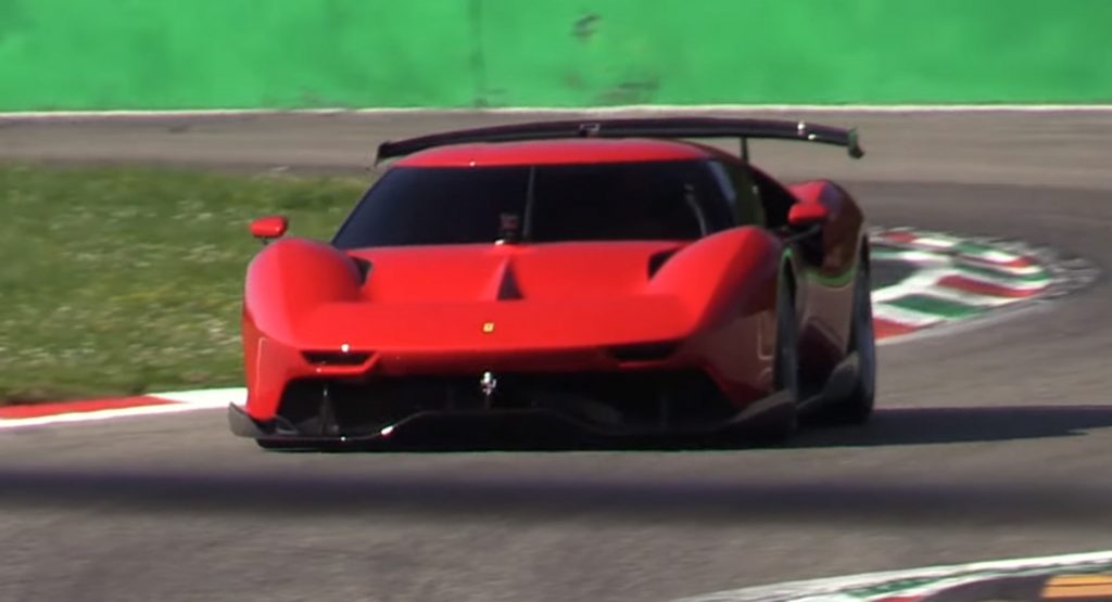  Wild, One-Off Ferrari P80/C Looks Even Better On The Move