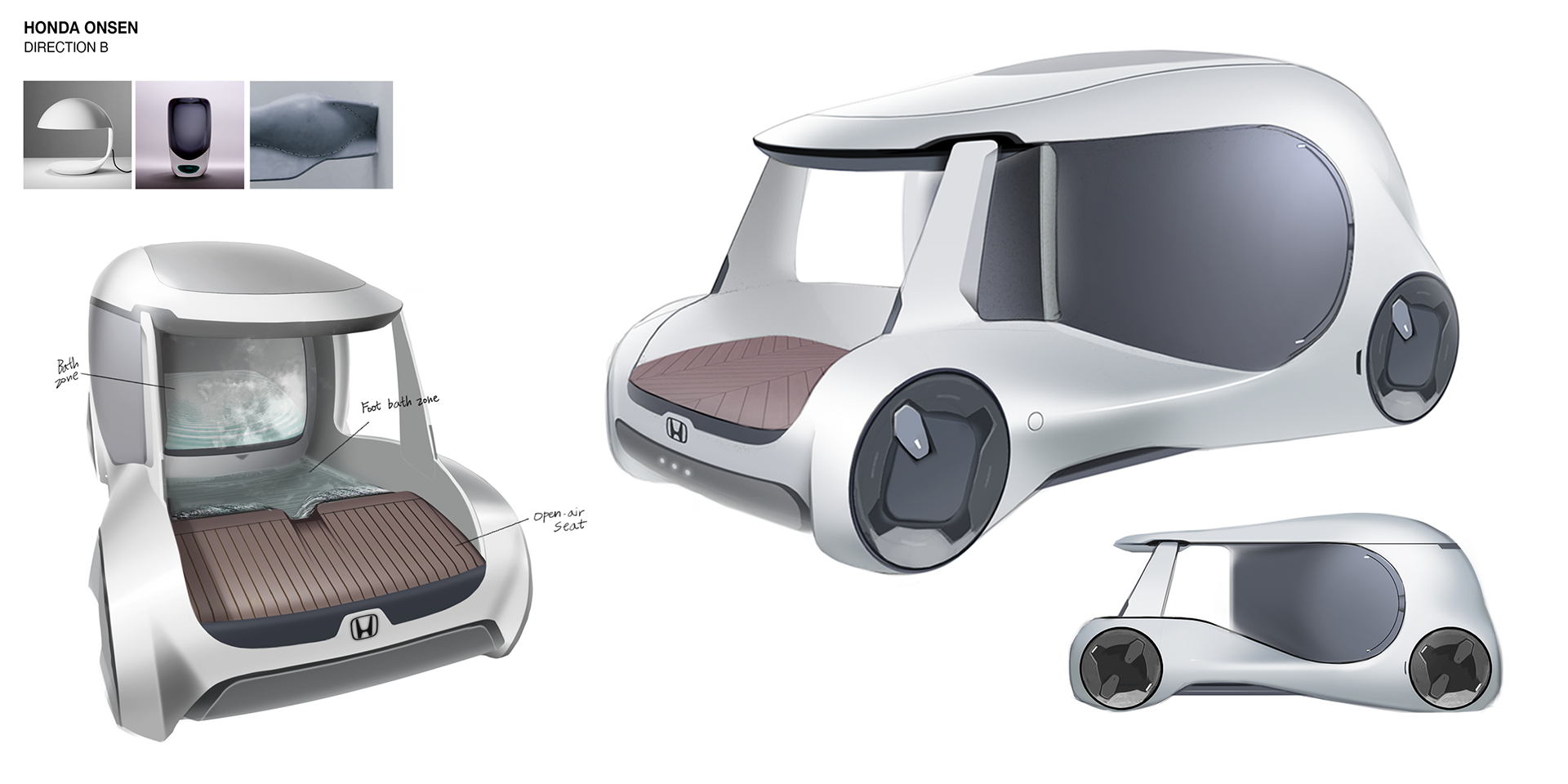 Honda City Car Lets You Take A Hot Bath And Relax While Being Driven Around