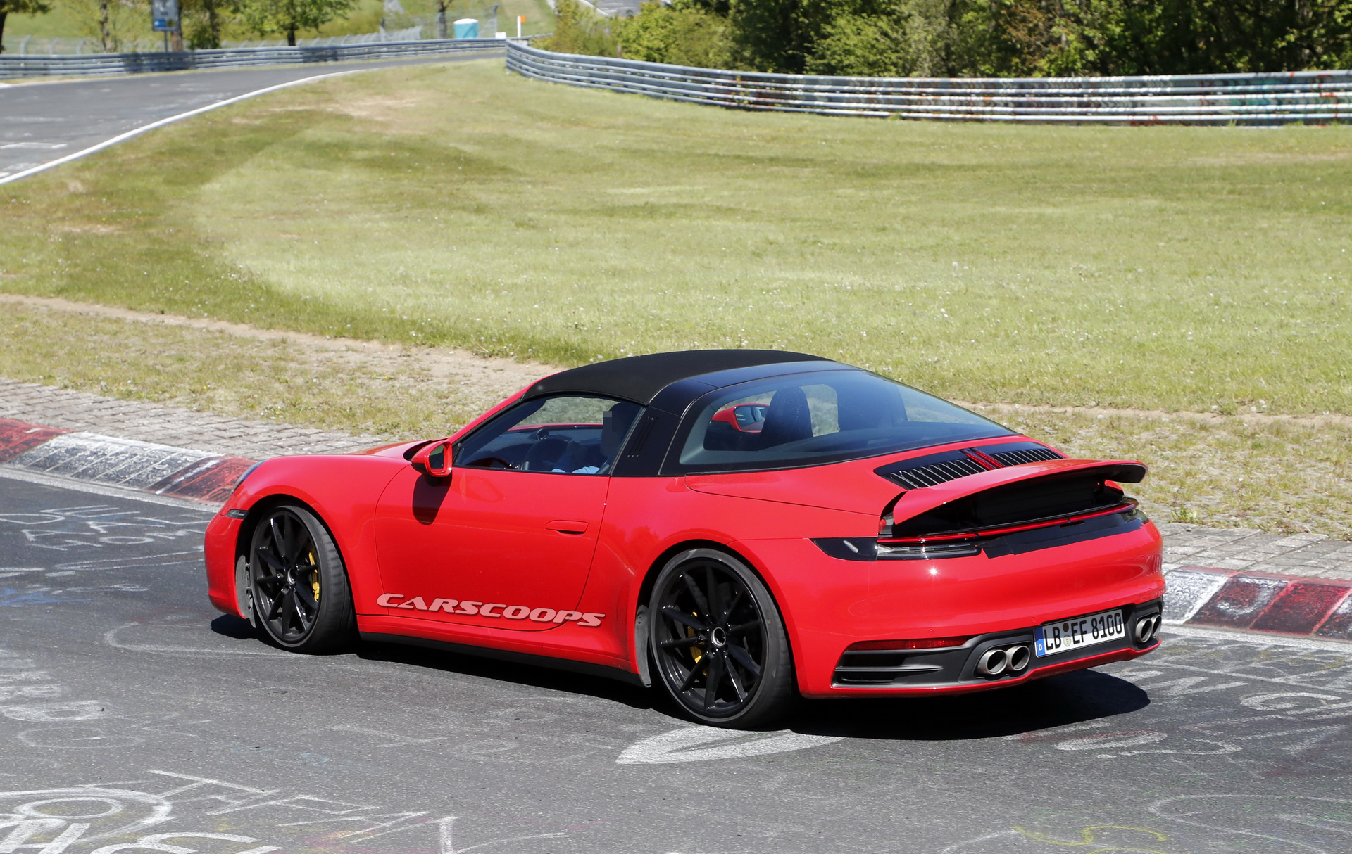 Undisguised Porsche 992 Targa Test Car Gets The Nurburgring Treatment