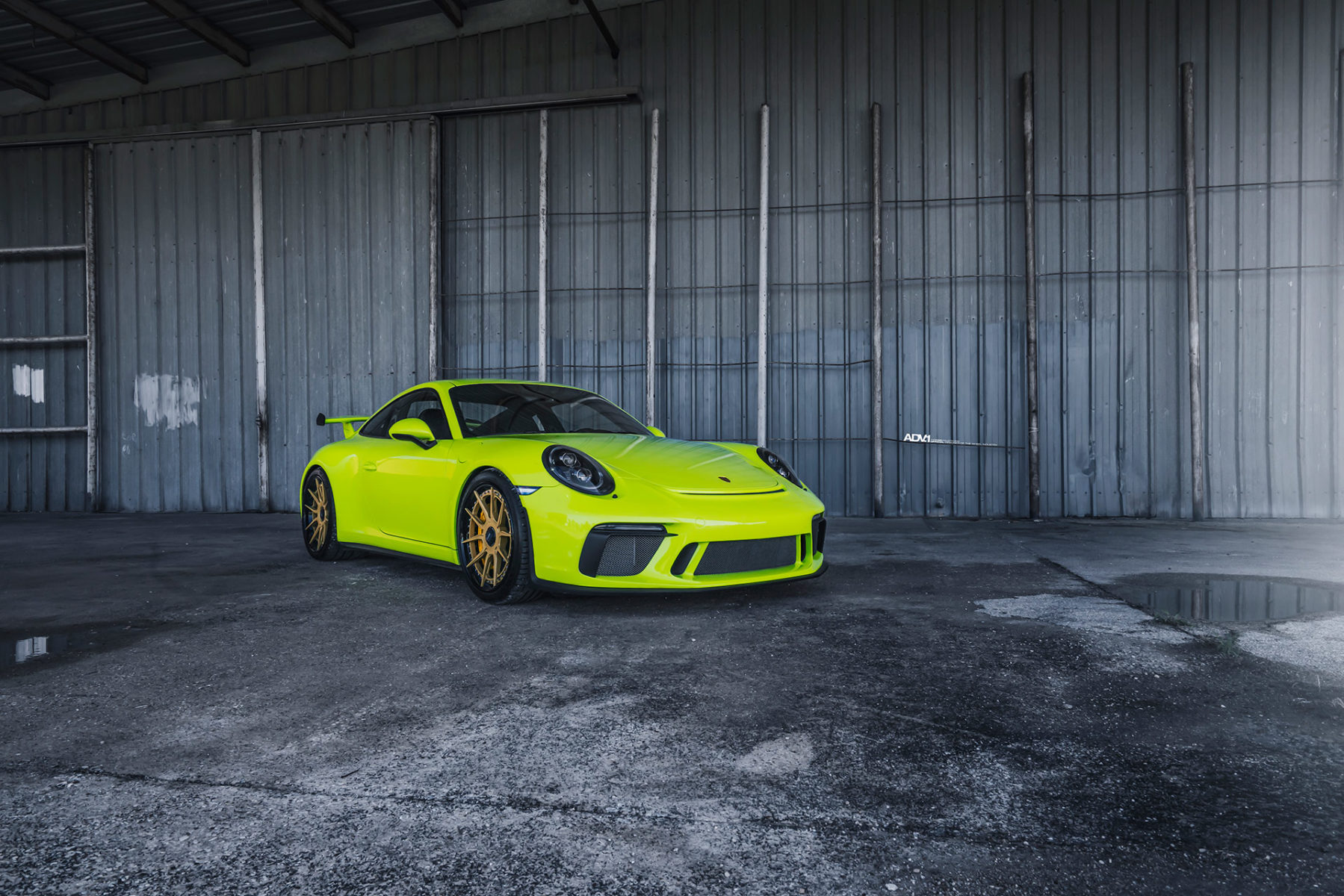 Acid Green Porsche 911 GT3 Will Burn Your Eyes And Steal Your Soul