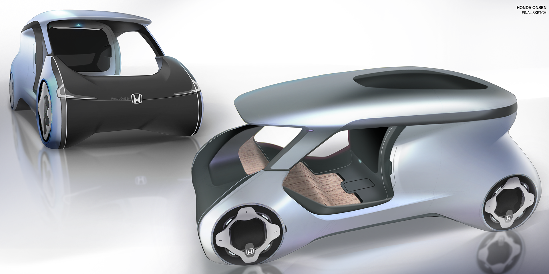 Honda City Car Lets You Take A Hot Bath And Relax While Being Driven Around