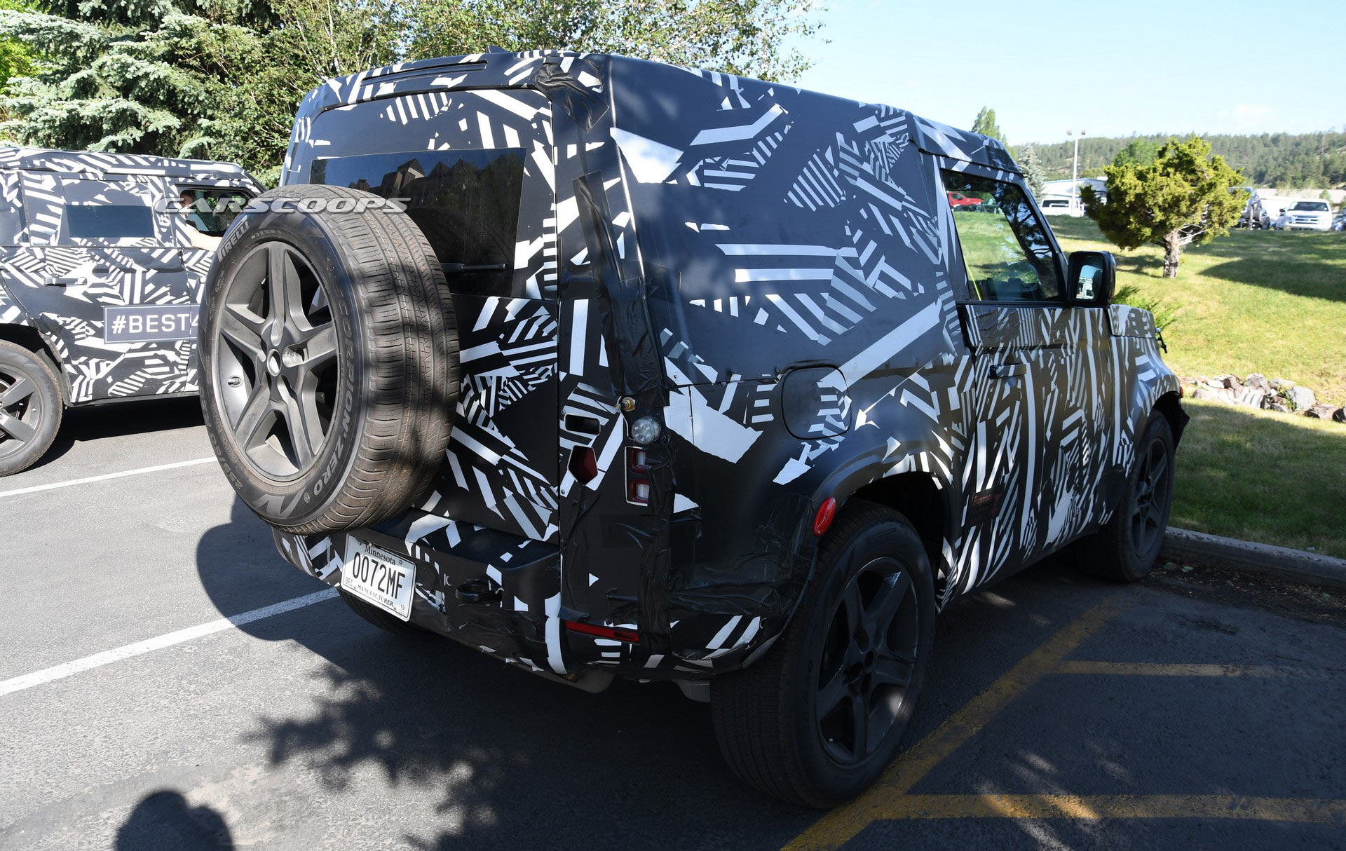 2020 Land Rover Defender Caught Undisguised In The Flesh
