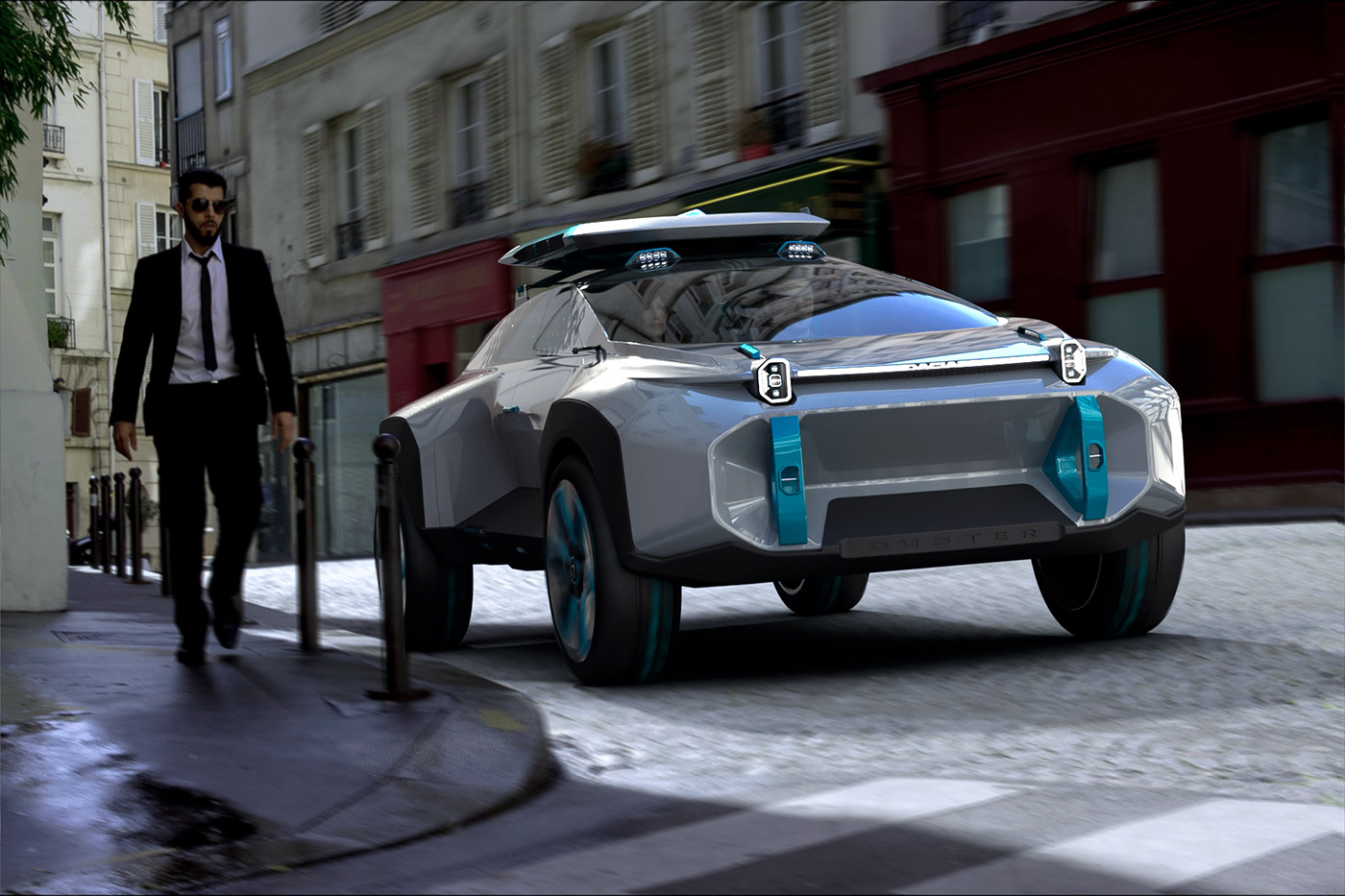 Dacia Duster Goes Back To The Future With Dashing Digital Makeover