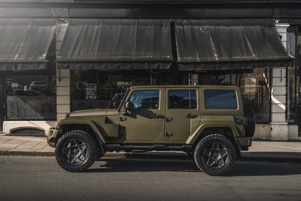 Kahn's Jeep Wrangler Black Hawk Expedition Looks Like A Very Luxurious  Military Vehicle | Carscoops