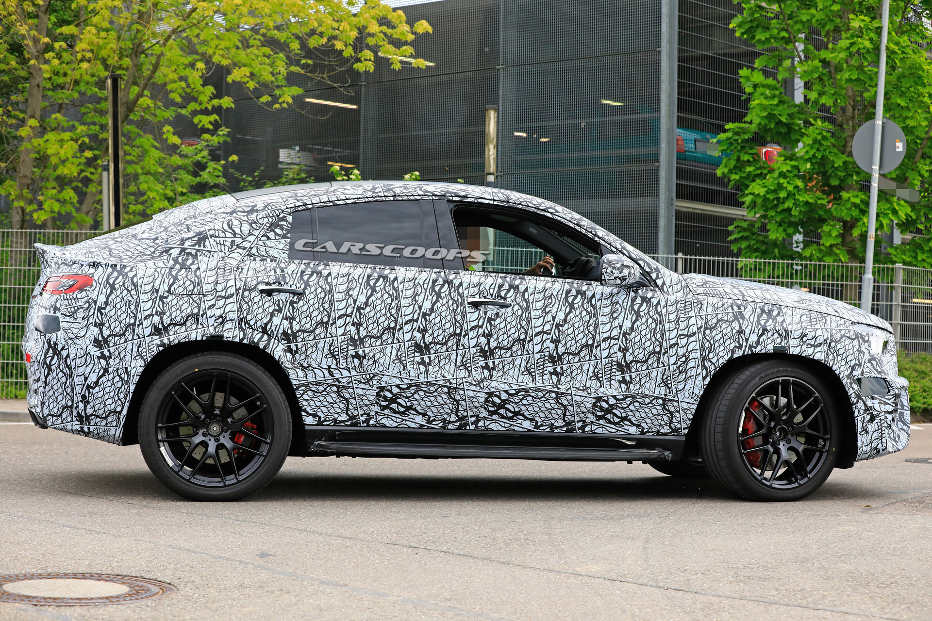 2020 Mercedes-AMG GLE 63 Coupe Shows Its Muscles On German Roads