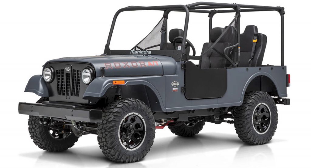  Mahindra Roxor Gains A Newly Optional Six-Speed Automatic Gearbox
