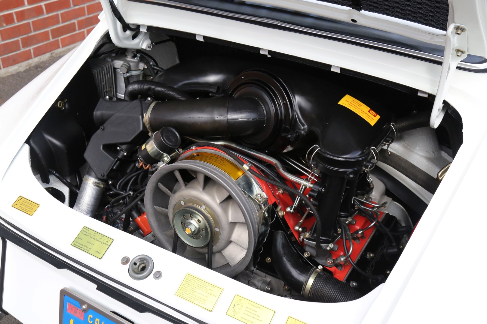 Award-Winning 1973 Porsche 911 Carrera RS Is A White And Blue Gem