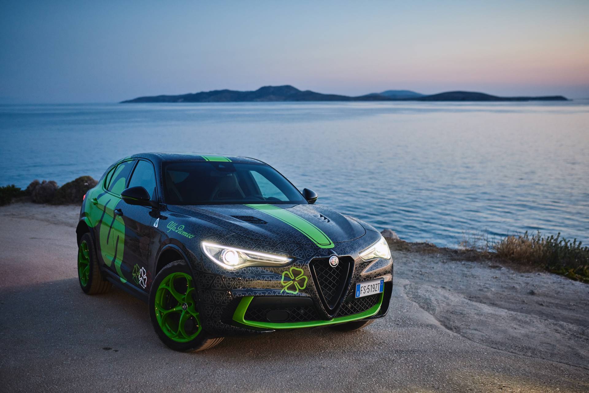 One-Off Alfa Stelvio Quadrifoglio Enlists For 2019 Gumball 3000
