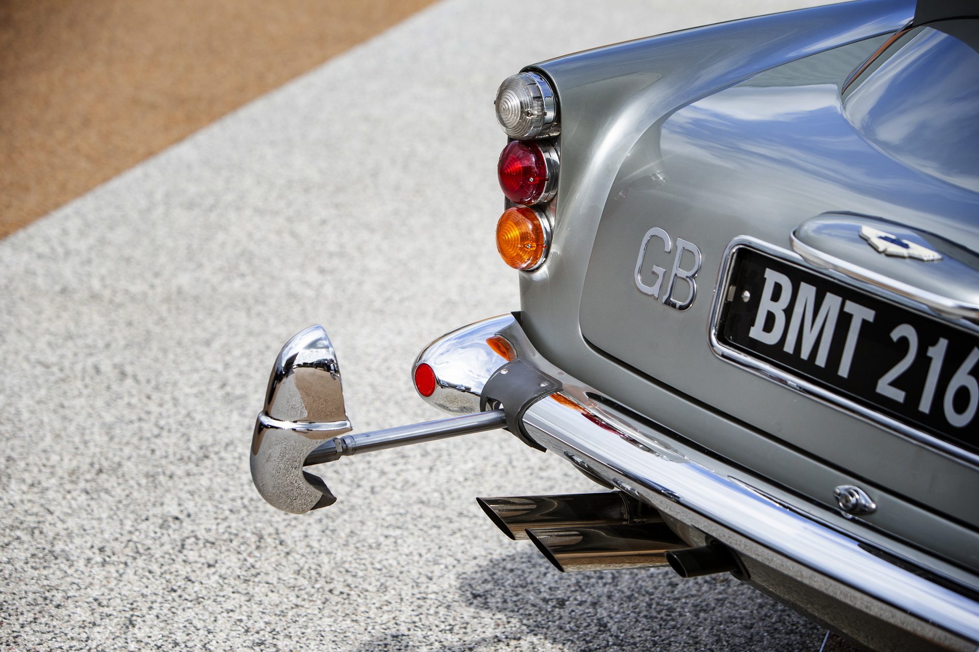 James Bond’s Real Aston Martin DB5 To Cross The Auction Block