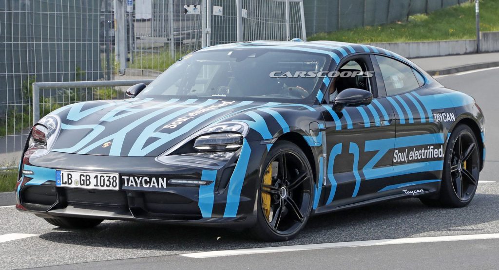  2020 Porsche Taycan Strips Down And Dresses Up As Unveiling Draws Closer