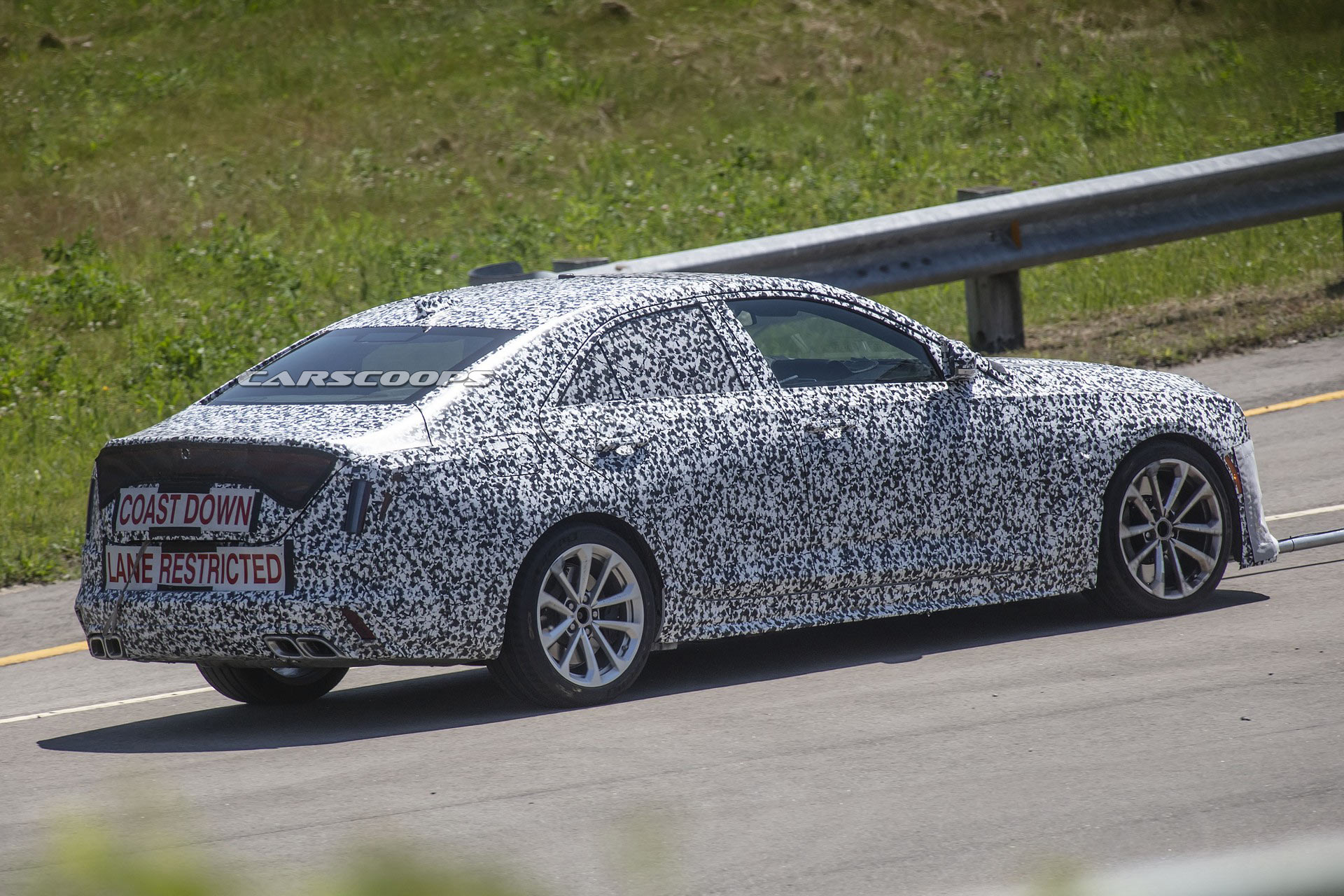 2020 Cadillac CT4-V Plus Spotted As Rumors Hint At A Twin-Turbo V6