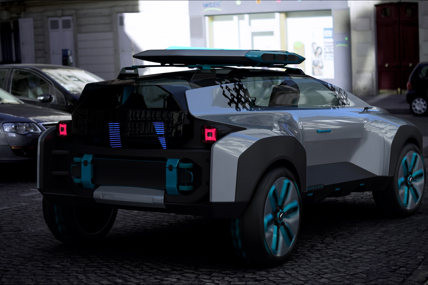 Dacia Duster Goes Back To The Future With Dashing Digital Makeover
