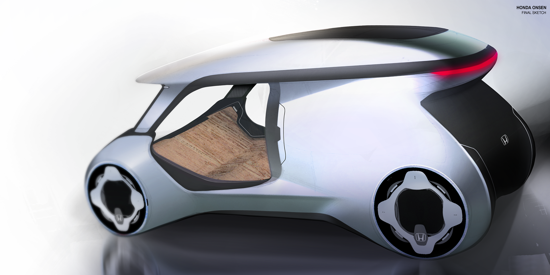 Honda City Car Lets You Take A Hot Bath And Relax While Being Driven Around