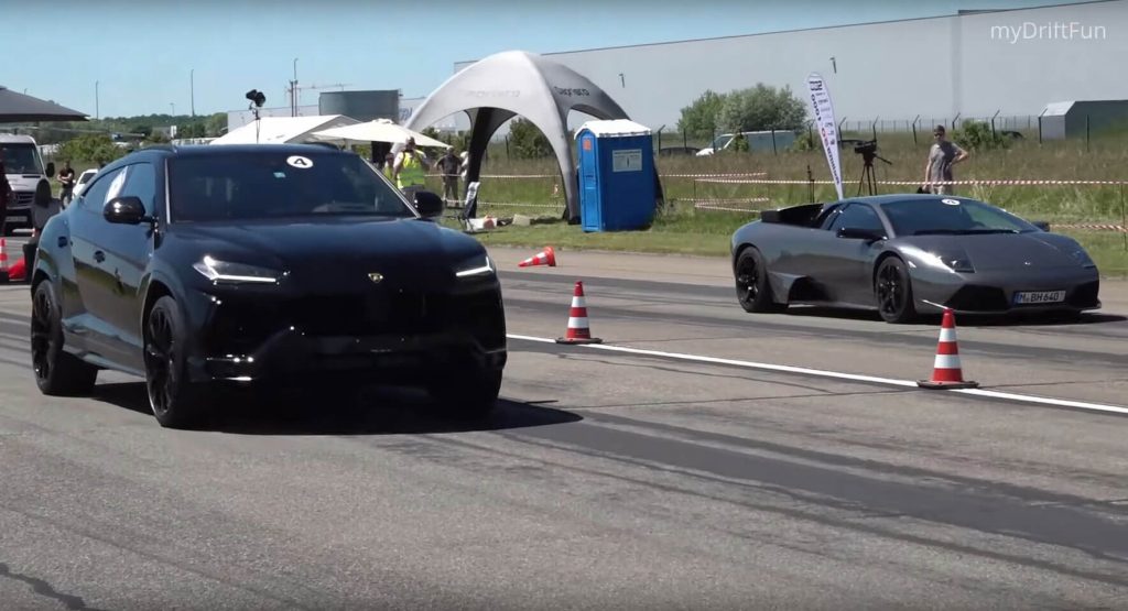 Lamborghini Urus Vs. Murcielago Drag Race: This Should Be Interesting