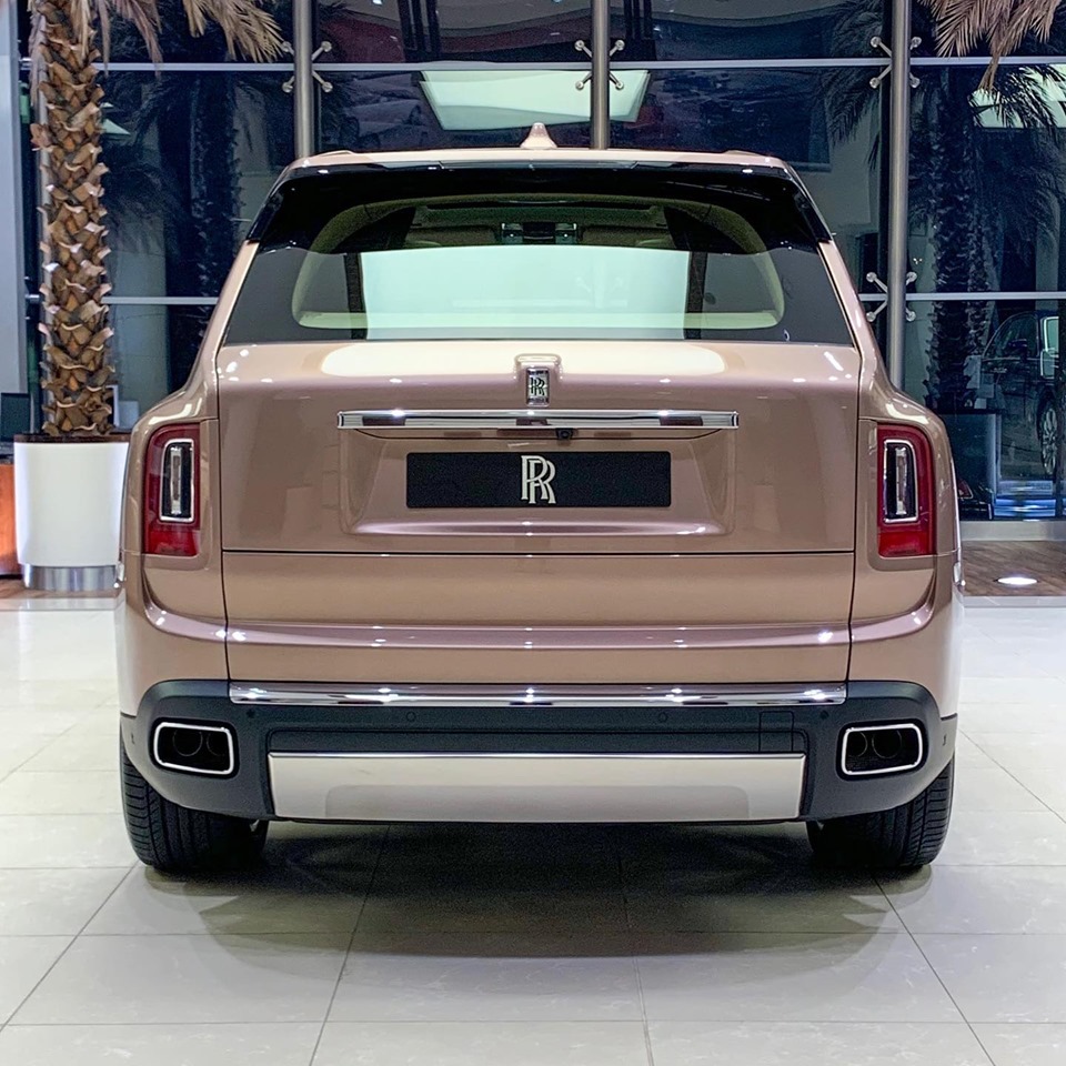 Petra Gold Rolls-Royce Cullinan Showcased With Moccasin Interior