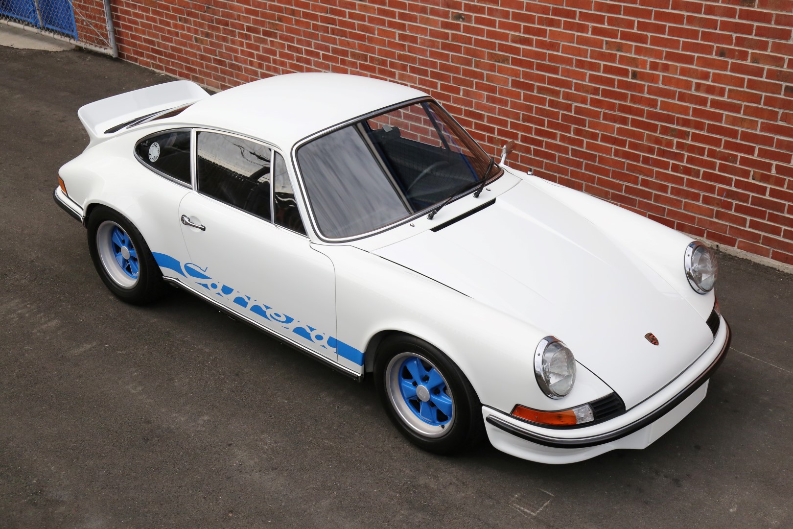 Award-Winning 1973 Porsche 911 Carrera RS Is A White And Blue Gem